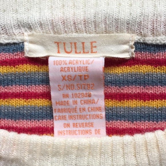 Anthropology, Tulle sweater, xs. - Picture 2 of 4